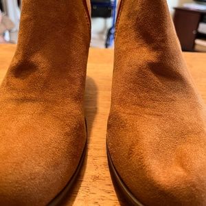 Tan ankle boots